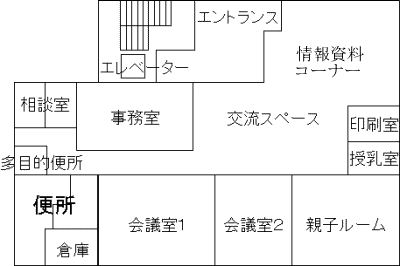 ぱれっとJOYO平面図