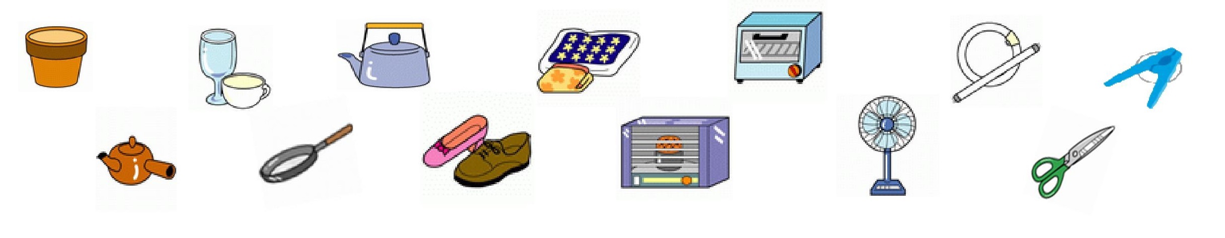 燃やさないごみ　イラスト