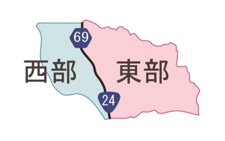 ごみ収集地区図