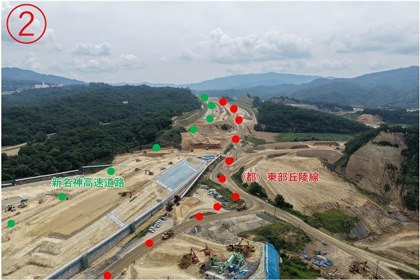 東部丘陵線の整備状況2