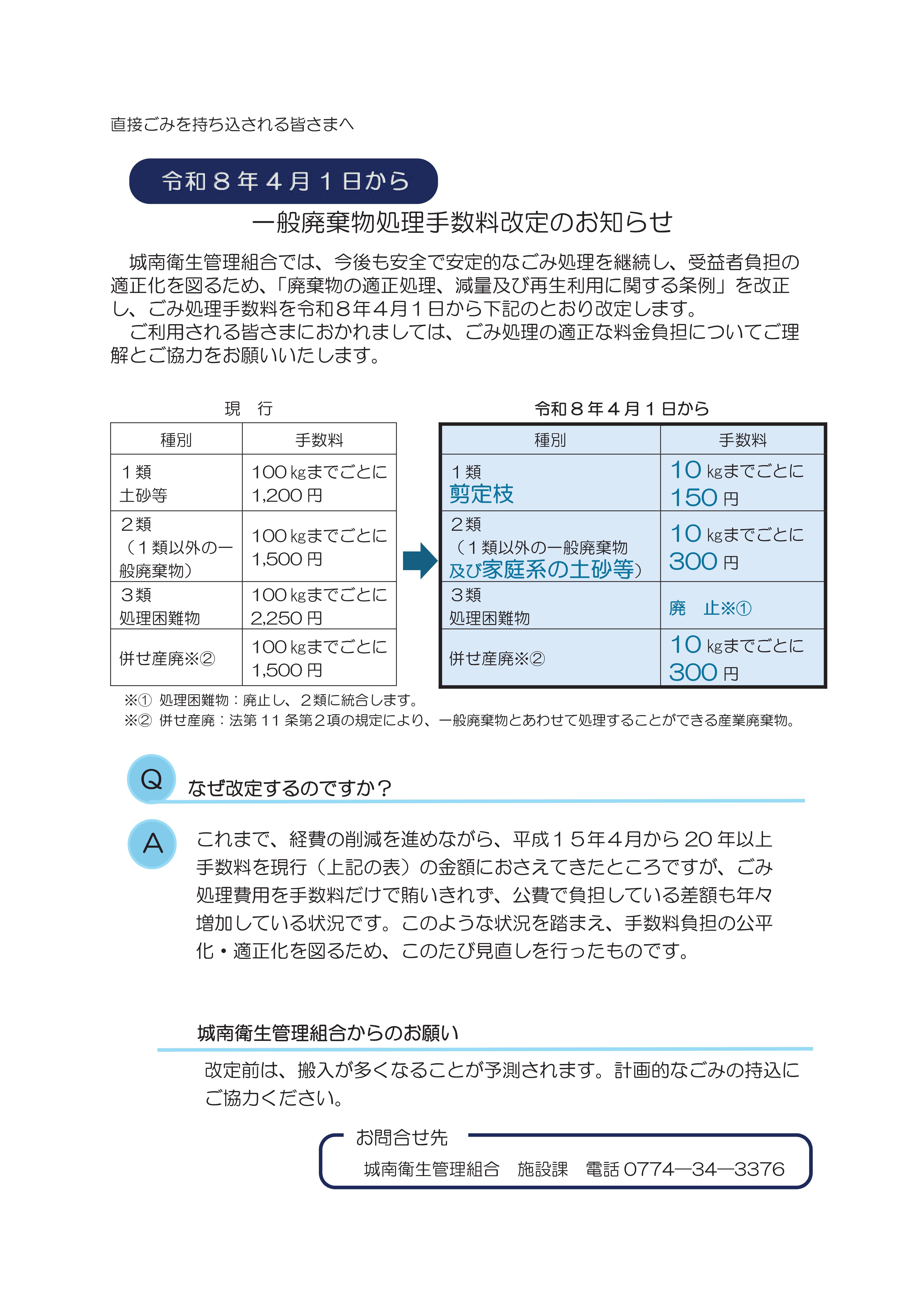 ごみを持ち込みされる皆さまへ